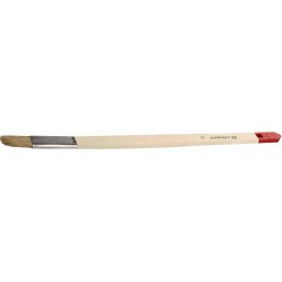 Кисть узкая плоская STAYER "UNIVERSAL-STANDARD", светлая натуральная щетина, деревянная ручка, 25мм