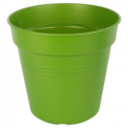 Горшок green basics growpot 30см green с поддоном saucer 25cm transparent