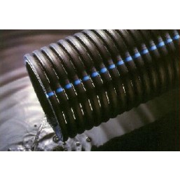 Дренажная полиэтиленовая гофрированная труба 160мм с фильтр.эл. EN 50086-2-4 (за 1пм)