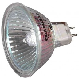 Лампа галогенная СВЕТОЗАР с защитным стеклом, цоколь GU5.3, диаметр 51мм, 50Вт, 220В