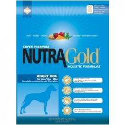 Nutra Gold Adult Dog  Для взрослых собак средних пород весом 12 - 25 кг