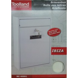 32051008  Почтовый ящик IBIZA (301х260х90) Металлический белый  BG.400.01 Arthis GmbH