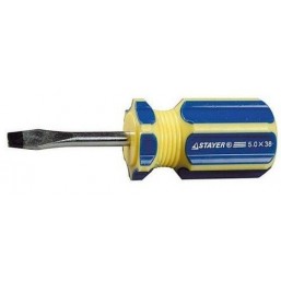 Отвертка STAYER "MASTER", Сr-V, SL 6,0х38мм