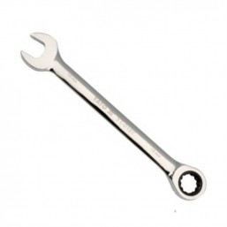 Ключ рожково-накидной с трещоткой - 19 мм