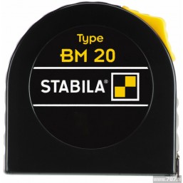 Рулетка Stabila BM 20 3m 12,5mm width
