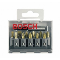 11 БИТ 25ММ TORX TIN SET + УНИВЕР. ДЕРЖ.