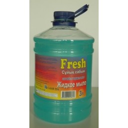 Мыло  жидкое  Fresh   3.0 л Голубой