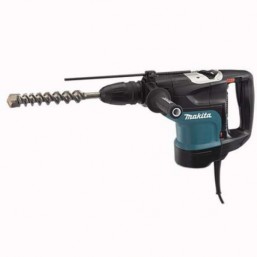 Перфоратор SDS-MAX Makita HR4501C, 220В, 1350Вт, D45мм, 13Дж, 130-280 об/мин, 1250-2750 уд/мин, чемо