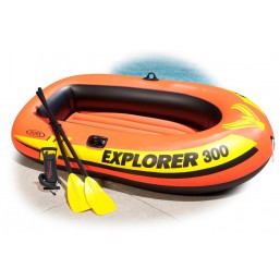 Лодка Explorer 300 трехместная Intex (58332)