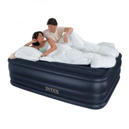 Надувная кровать Intex 203*152*56 + насос встроенный 66718
