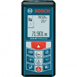 Лазерный дальномер 0601072300 Bosch GLM 80, Диапазон измерений 0,05-80 м Точность измерений ± 1,5 мм