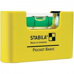 Уровень для электрика Stabila Pocket Electric on card with belt clip