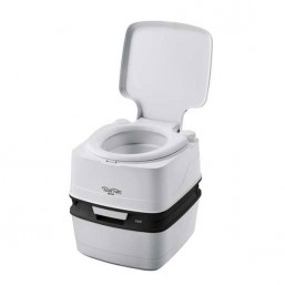 Биотуалет Porta Potti Qube 165 Grey (цвет серый, нижний бак 21л, верхний бак 15л, гофро-помпа, разме
