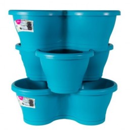 Каскад Corsica Vert Garden set3 aqua blue
