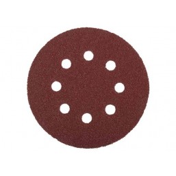 Круг шлифовальный ЗУБР "МАСТЕР" универсальный, из абразивной бумаги на велкро основе, 8 отверстий, 35560-115-600