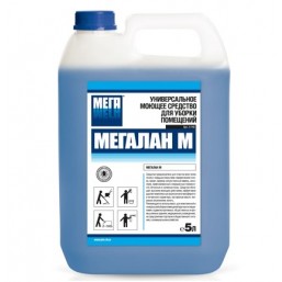 МЕГАЛАН-М 5л Универсальное моющее средство для машинной и ручной уборки помещений