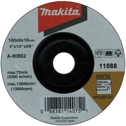 Шлифовальный диск изг. 125х6.0х22.23 по металлу A-80874 Makita