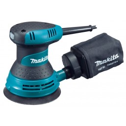 Эксцентриковая шлифмашина Makita BO5030, 220В, 300Вт, D123мм, 12000 об/мин, с пылесборником, 1.3 кг