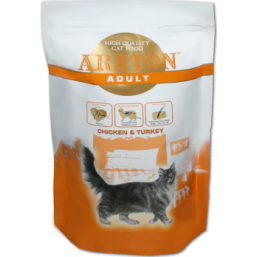 ARATON cat adult chicken&turkey 1.5kg   1+0,5  АКЦИЯ