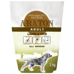 ARATON dog adult lamb&rice 3kg
