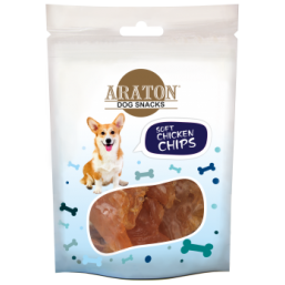 ARATON Snack for dogs chicken cubes 75g