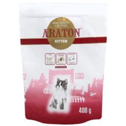 ARATON  kitten 400 g -  kittens  0,2+0,2 АКЦИЯ