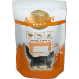 ARATON cat adult chicken&turkey 400g