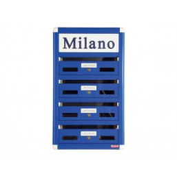 32051011  Почтовый ящик  MILAN металлический  серебристый  BG.410.03 Arthis GmbH