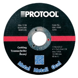 Круг отрезной для камня плоский Ø180/22,2/3мм (614 072) Protool