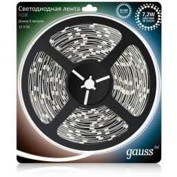 Лента Gauss 7,2W 12V DC RGB EB312000407