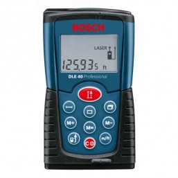 Лазерный дальномер 0601016300 Bosch DLE 40, Диапазон измерений 0,05-40 м Точность измерений ± 1,5 мм