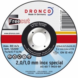 Диск Dronco 1233340 230x3/2x22,23 AS60T Freec