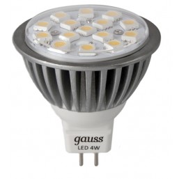 Лампа Gauss MR16 4W ПMD 4100K EB101005204-D