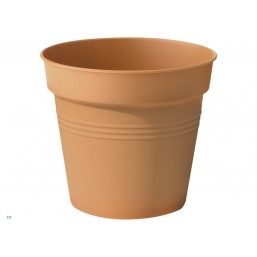 Горшок green basics growpot 13см terra с поддоном saucer 10cm terra