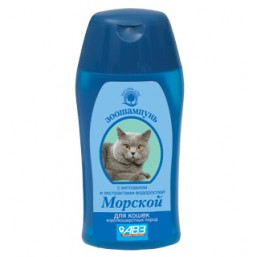 Шампунь Морской  для кошек короткошерстных