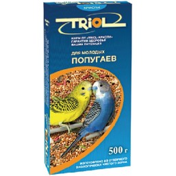 Е072  Триолл- Криспи корм для молодых попугаев