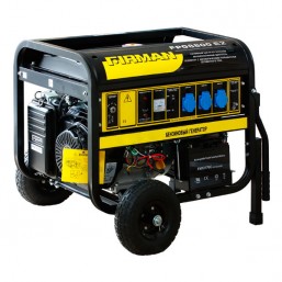 Генератор бензиновый Firman FPG8800E2  6кВт, тележка, эл. стартер