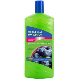 Удобрение комплексное "добрая сила", для голубики и лесных ягод, 1 л