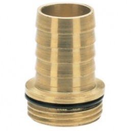 Фитинг с елочкой латунный 42 мм (G1 1/4)/32 мм (1 1/4") Gardena 07252-20.000.00