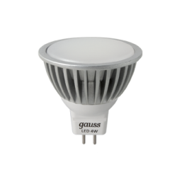 Лампа Gauss MR16 4W 220V 4100K FR EB101505204