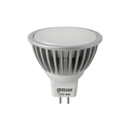 Лампа Gauss MR16 4W 12V 4100K FR EB201505204