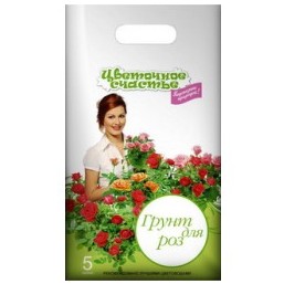 Грунт Цветочное счастье для Роз 5л. ФАСКО