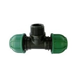 Тройник 216 с внешней резьбой 32* 1"* 32   IRRITEC (Италия)