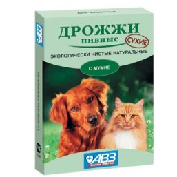 Дрожжи пивн. 50таб с мумиё  (10шт)(1х80)