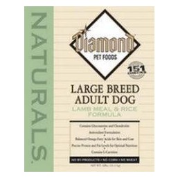 Diamond Naturals Lg Breed Adult Lm Rc Для взрослых собак крупных пород. Ягненок с рисом 18,14 кг