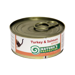 NP Kitten Turkey&Salmon 100g cat food