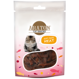 ARATON  Snack for cats soft duck sticks 50g