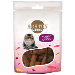 ARATON  Snack for cats tuna sticks 50g