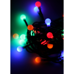 Гирлянда КосмосGir 30 LED RGB шарики 4,4 м.