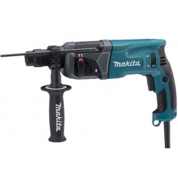 Перфоратор SDS-plus Makita HR2460, 220В, 780Вт, бетон 24мм, сталь 13мм, дерево 32мм, 0-1100 об/мин, 